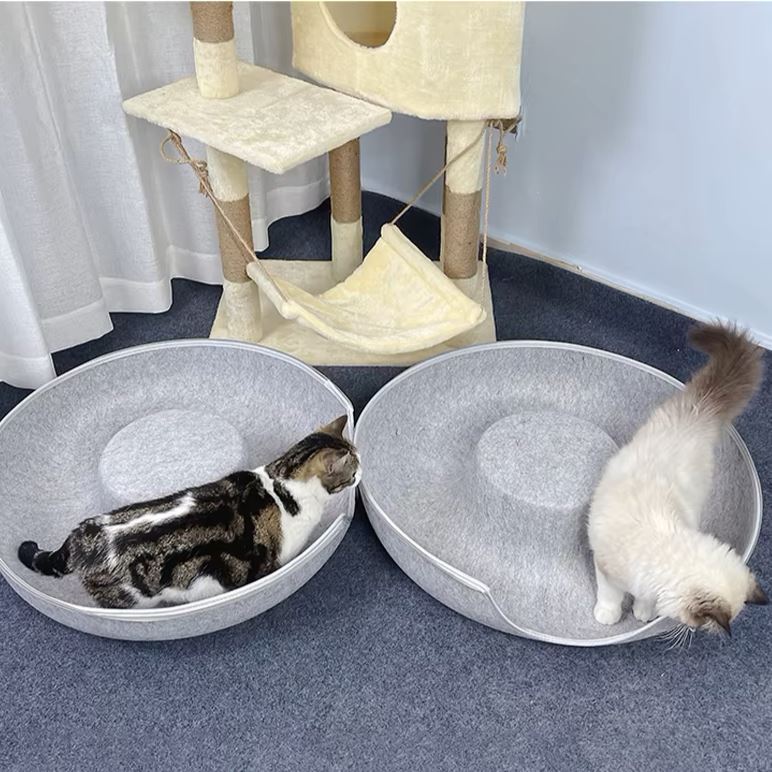 Lit pour Chat - ChatCondo™ - Gris Clair - Mon Chatelier