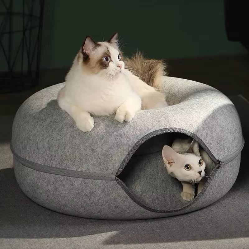 Lit pour Chat - ChatCondo™ - Gris Clair - Mon Chatelier