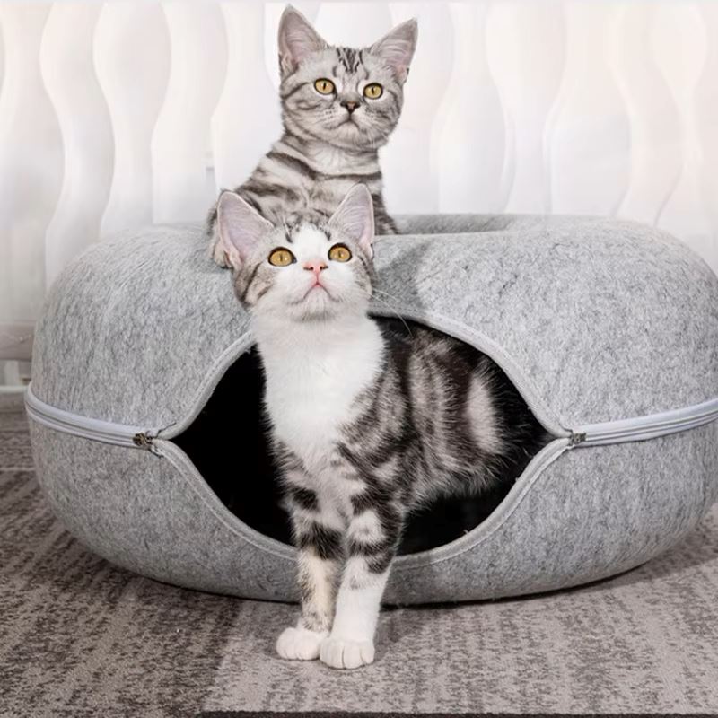 Lit pour Chat - ChatCondo™ - Gris Clair - Mon Chatelier