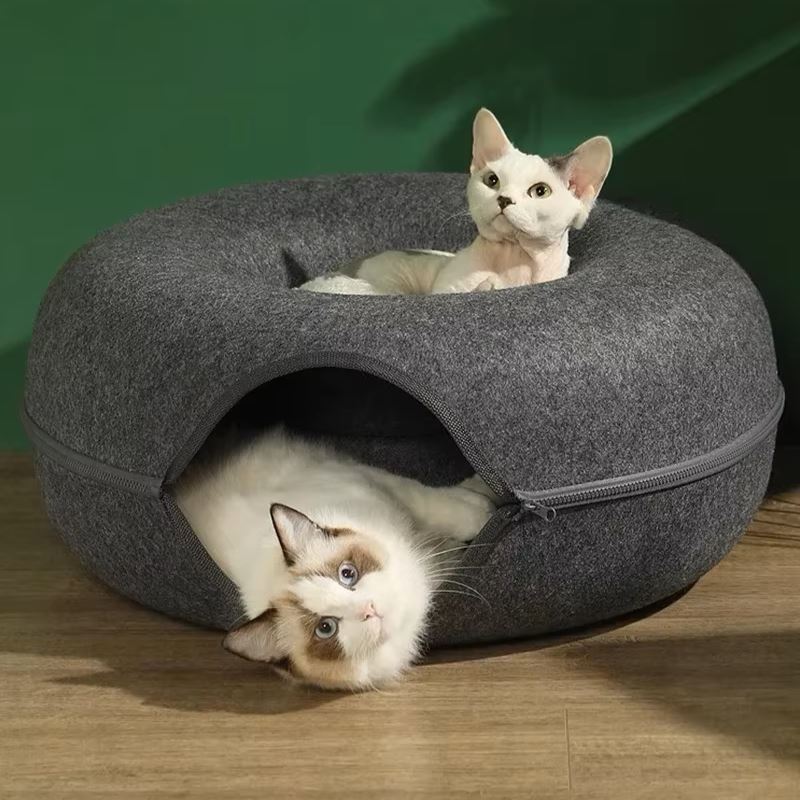 Lit pour Chat - ChatCondo™ - Gris Foncé - Mon Chatelier
