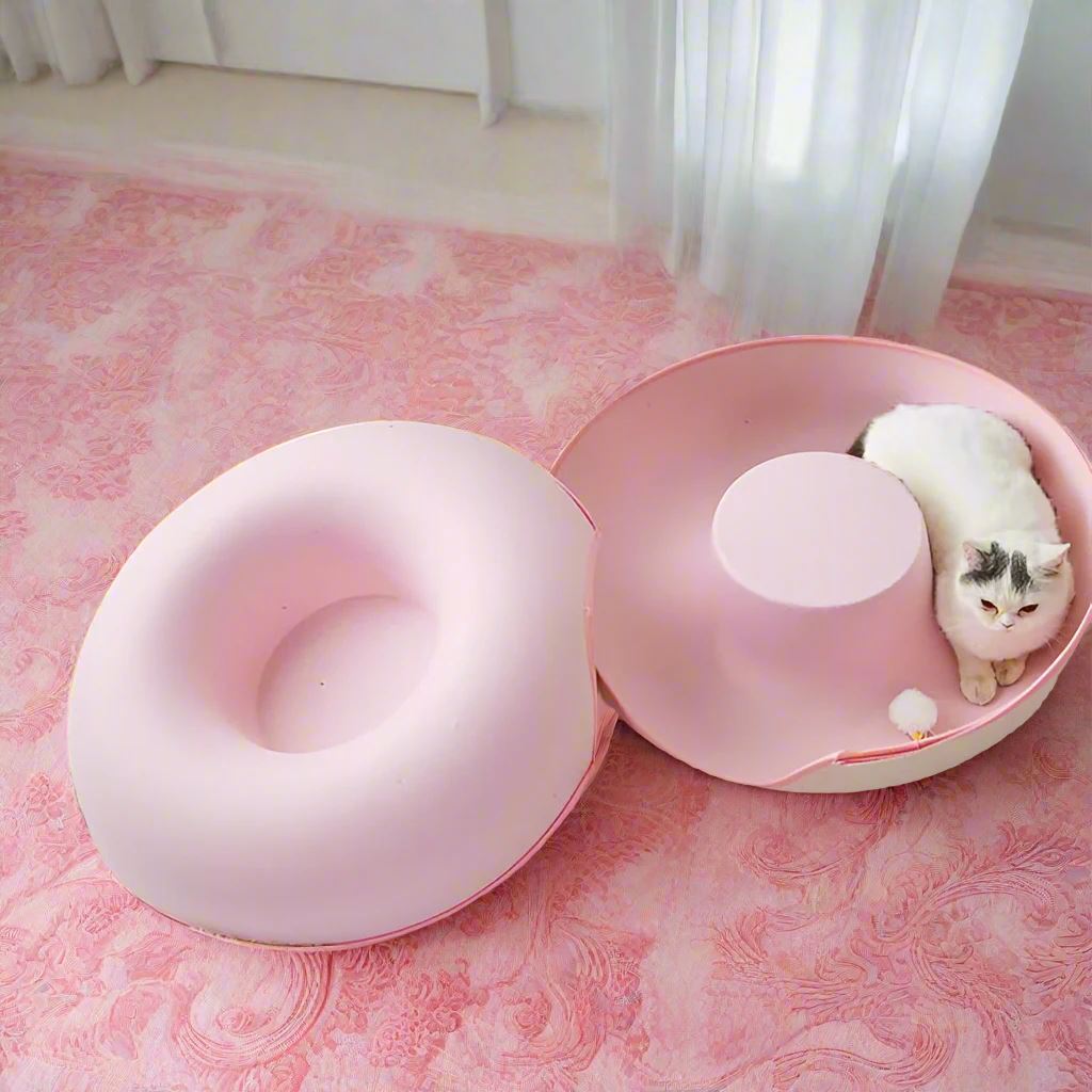 Lit pour Chat - ChatCondo™ - Rose - Mon Chatelier