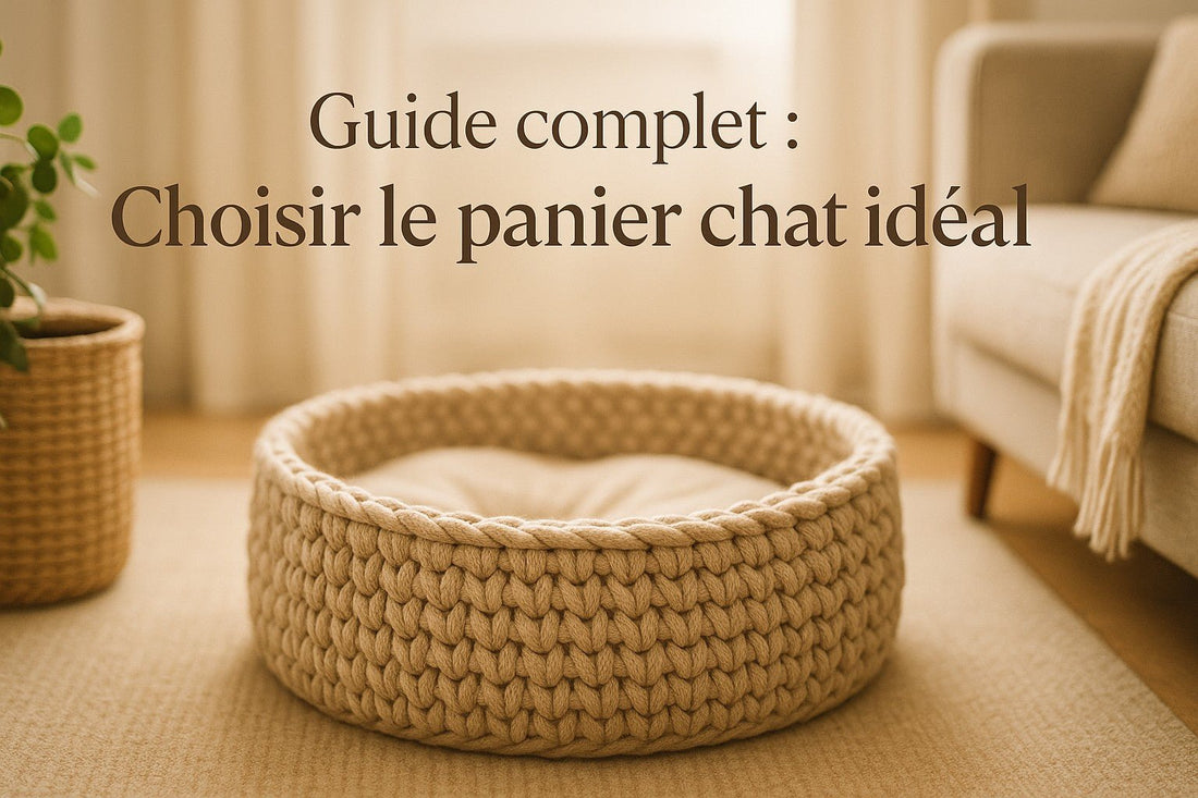 Comment choisir le panier chat idéal pour votre félin - Mon Chatelier