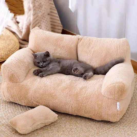 Canapé pour Chat - CatCanapéLit™ - Kaki - Mon Chatelier