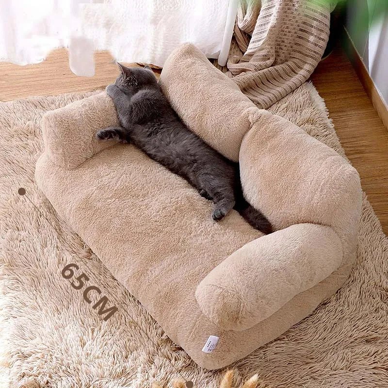 Canapé pour Chat - CatCanapéLit™ - Kaki - Mon Chatelier