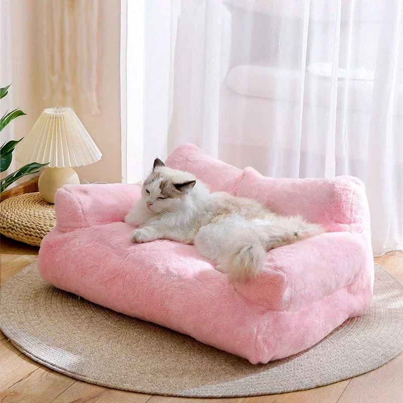 Canapé pour Chat - CatCanapéLit™ - Rose - Mon Chatelier