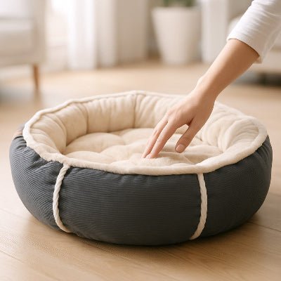 Coussin Chat Hivernal | CozyPaws ™ - Mon Chatelier