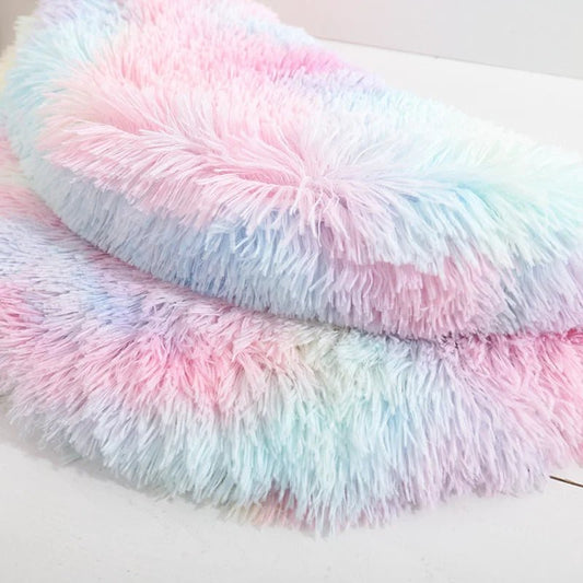 Coussin Chat - SoftPlushCatBedMat™ - Arc - en - ciel - Mon Chatelier