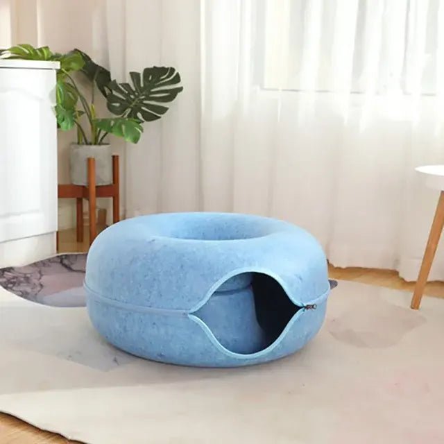 Lit pour Chat - ChatCondo™ - Bleu - Mon Chatelier