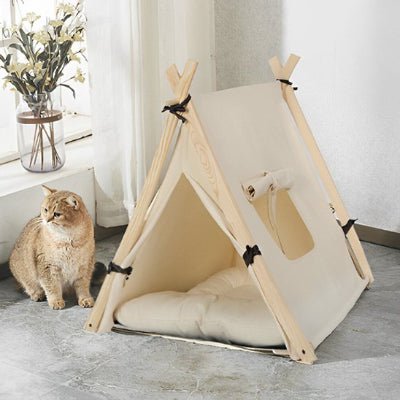 Niche pour chat | Tipi Scandinave - Mon Chatelier