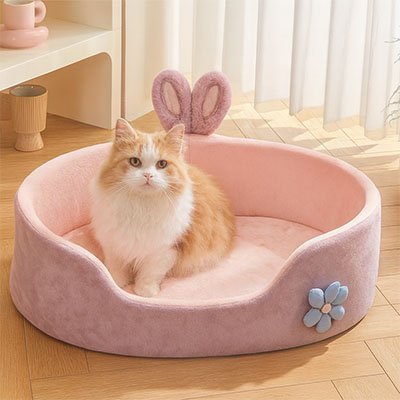 Panier Chat Douillet Ergonomique | ComfortPaws - Mon Chatelier