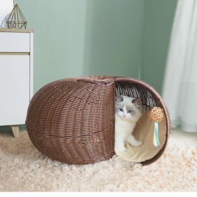 Panier osier pour chat | Féli'Zen - Mon Chatelier