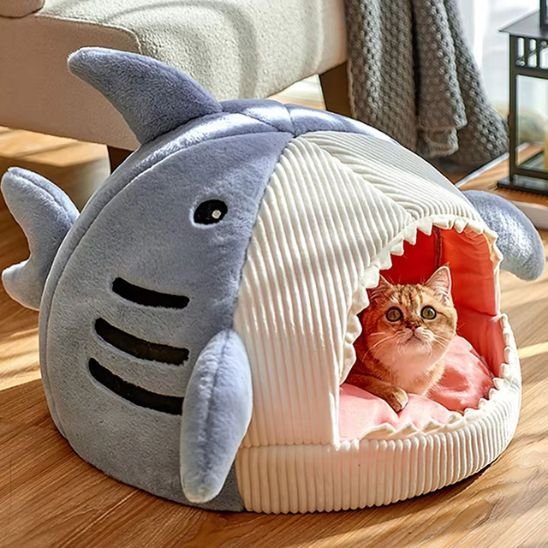 Panier pour chat | Requin Douillet™ - Mon Chatelier